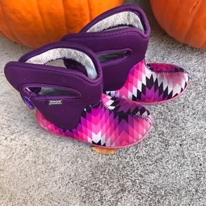 Toddler Girls Size 10 Bogs Winter Boots